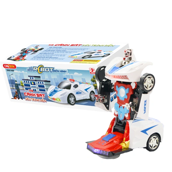 Đồ chơi mô hình robot biến hình xe cảnh sát CRESTA DK81400 1